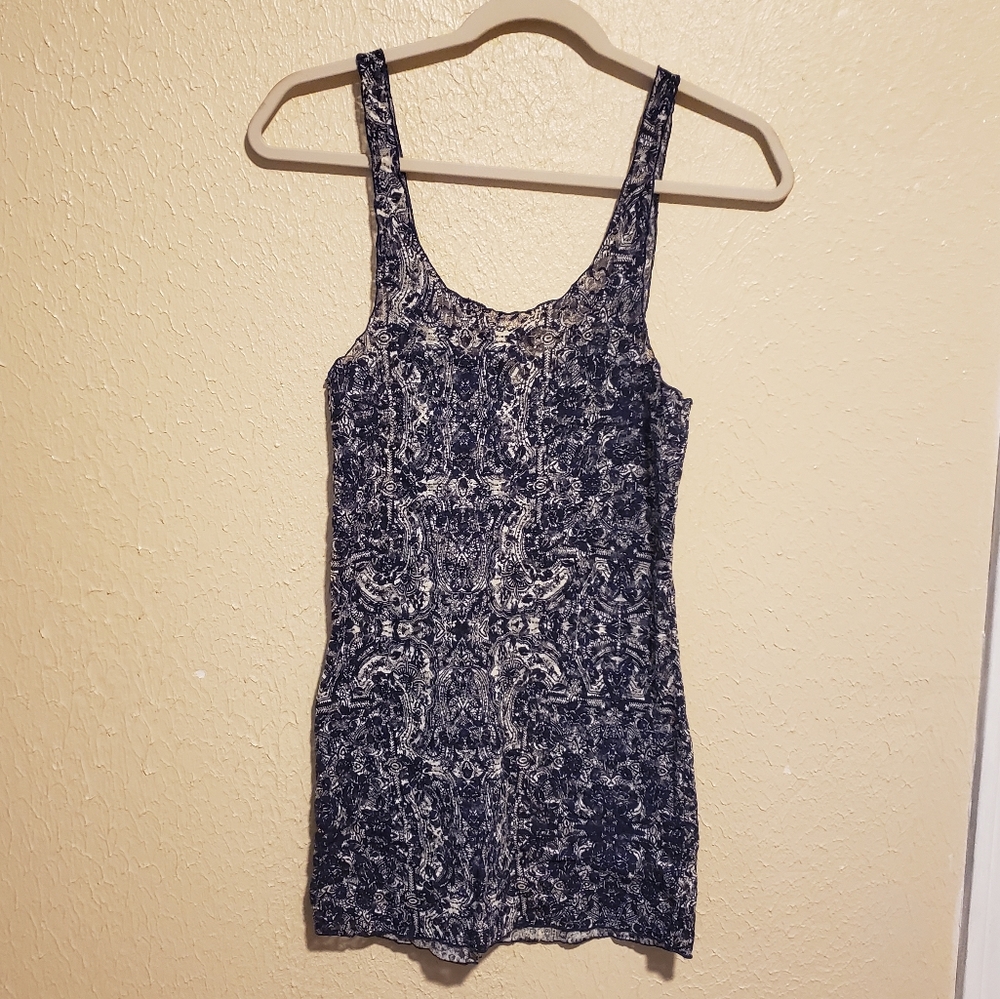Free People Lace Tank Size Large